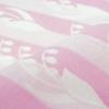 Dyeing Anbo Tenugui Lily of the Valley Authentic Dyed Cotton Tokuoka Made In Japan 35cm X 100cm "Striped Pink" 100%