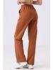 SWIFT SPEED Women's Casual Straight Leg Drawstring Pants - European/American Style for Autumn/Winter