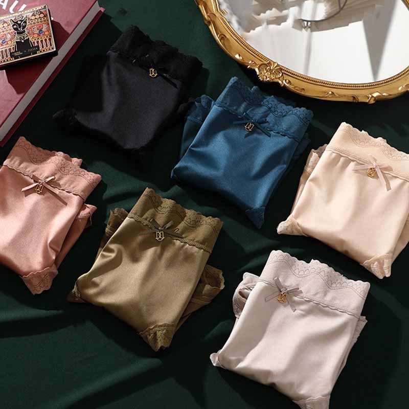 Women Sexy Lace Underwear Seamless Panties Female Underwear High Waist Knickers Briefs