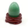 Natural Stone Decoration Egg-Shapedl With Base Artificial Ornament Lucky Gift Bed-Room Garden Office Desk Ornaments