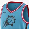 Nike X NBA Basketball Jerseys Unisex Blue Moderate Straight Fit DO9607-414