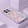 Cute Floral Prints Phone Case For Oneplus 13 13R 12 12R 11 11R 10 10R 10T 9R 9RT 9 8T 8 7 7T Pro 5G Liquid Silicone Cover