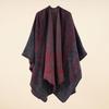Cashmere Winter Warm Ponchos And Capes For Women Foulard Femme Shawls And Wraps Floral Pashmina Female Bufanda Mujer