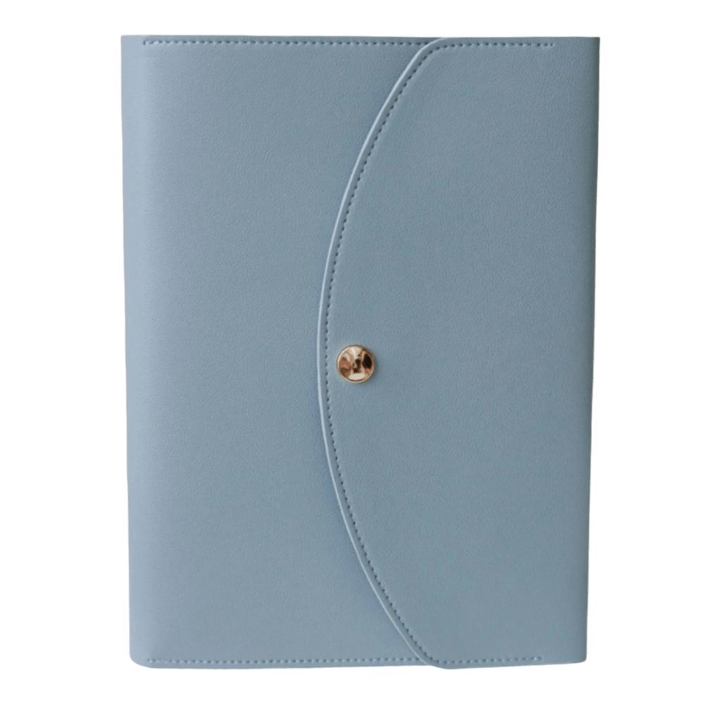 Loose-leaf Diary Notebook Thickening Business Notepad Portable Memo Notepad  Weekly Monthly Planner синий