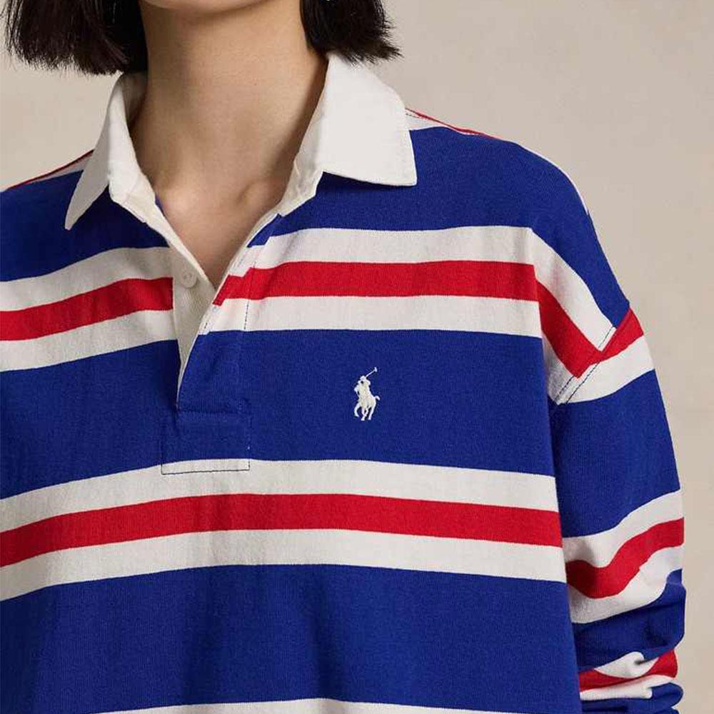 Polo Ralph Lauren Ss25 Cotton Jersey Loose Sweatshirt Women Sweatshirt Multicolor WMPOKNIN1J20037-999