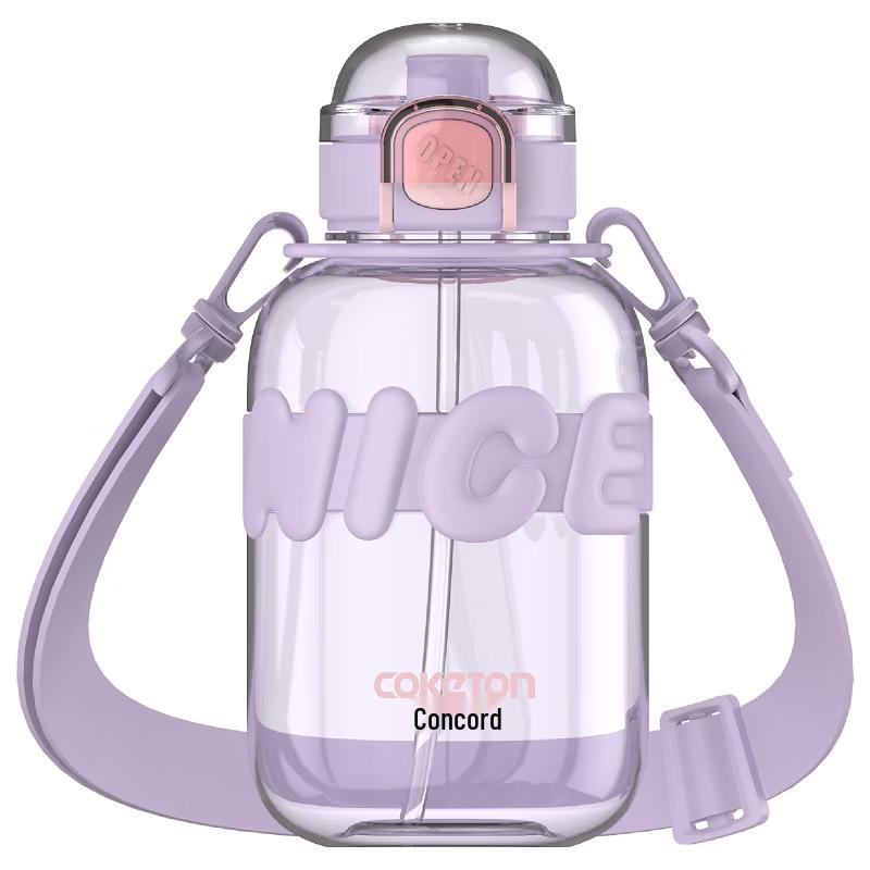 

Conkton 800ml Stainless Steel Sports Bottle with Strap