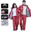 Unisex Anti-Storm Raincoat and Pants Set for Cycling and Labor Protection