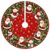Snowman Christmas Tree Skirt Santa Claus Christmas Decorations Xmas Tree Foot Cover  Christmas
