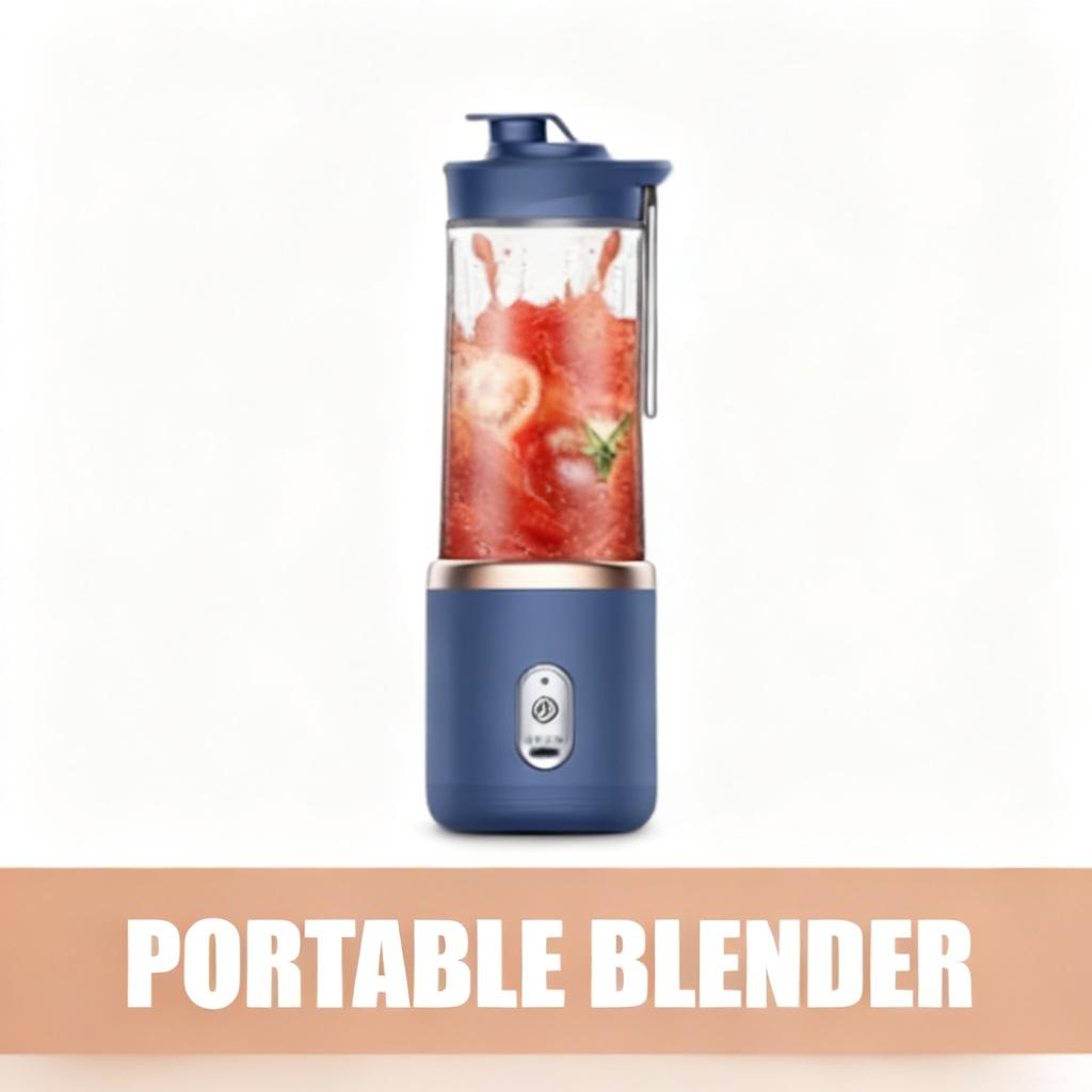 Portable Blender USB Rechargeable Electric Blender Cup for Smoothies and Shakes Travel Office Work Top Rated