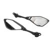 2PCS Motorcycle Rearview Mirror Clear View Wide Vision Shockproof Handlebar Side Mirror for Motorbike