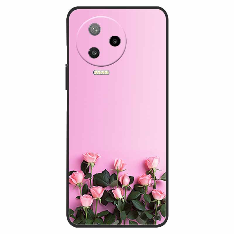 Etui do Infinix Note 12 2023 Note12 Pro 4G NFC Miękki silikon TPU Tylna osłona do Infinix Note 12 X676C 2023 Etui na telefon Czarny