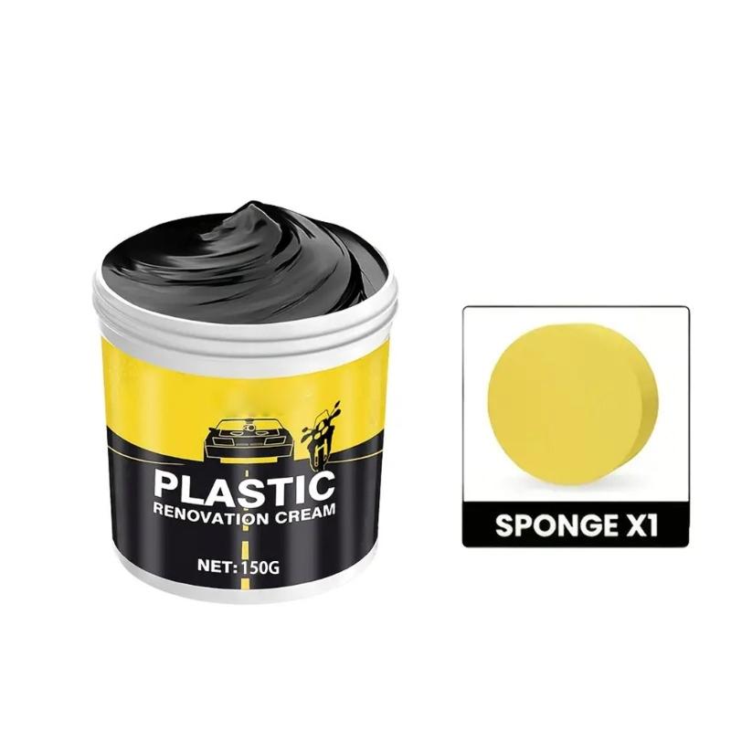 Car Plastic Refurbishment Paste Car Interior Dashboard Panel Cleaner Plastic Parts Leather Refurbisher