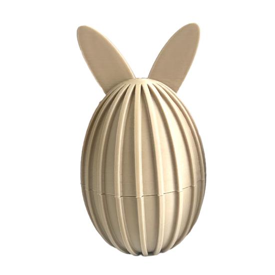 3D tištěné plnitelné velikonoční vajíčko, kloubový ohebný velikonoční zajíček s pohyblivými klouby pro dekoraci stolu, výplň do velikonočního košíku, dárky pro děti i dospělé