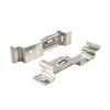 2Pcs Silver an Car License Plate Holder Bracket License Plate Clip Car Loading Bracket For Standard License Plate 11*52cm