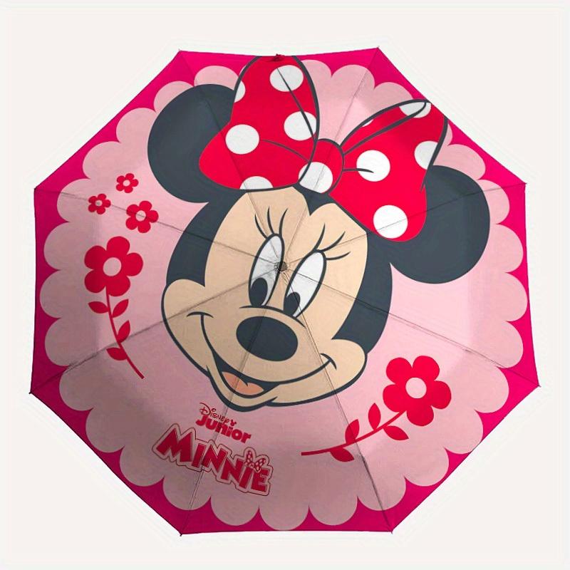 

1pc Minnie Mouse Automatic Folding Umbrella, Compact Portable Travel Umbrella, Perfect Gift for Friends yy250806050