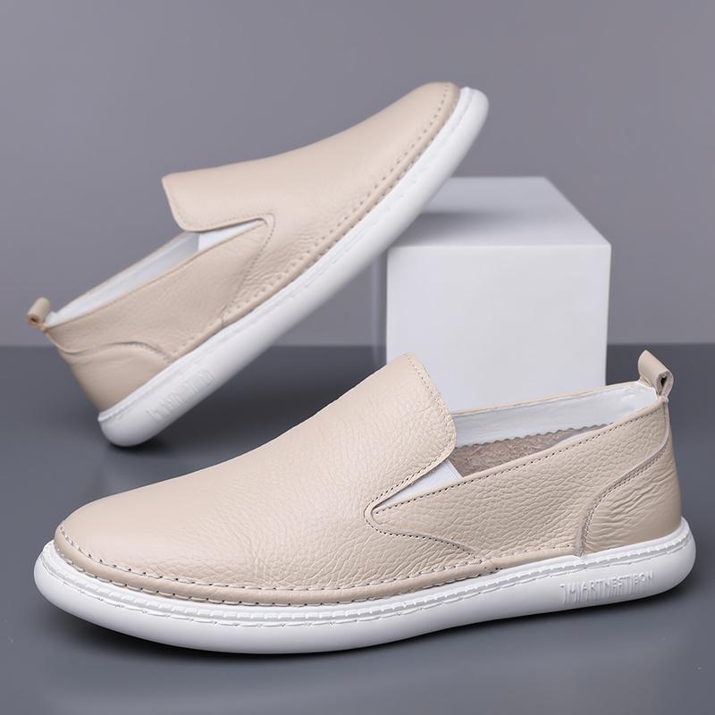 Fashion Spring Autumn Hot Selling Men's Loafers Commuting Daily Men's Flat Bottomed Driving Shoes Soft Soled Comfortable Work Shoes