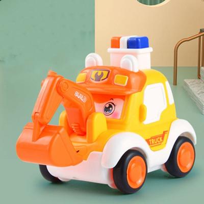 Police Car Press and Go Car Toy Fire Truck Pull Back Push and Go Cars Vehicle Mini Vehicles Wind-up Cars Toys
