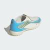adidas F50 Messi League Laceless TF Little Kid 'Ivory Semi Blue Burst'