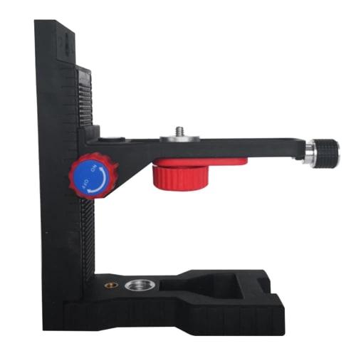 LAMELLIS Laser Level Magnetic Bracket L-Shaped Adjustable 5/8 Inch Mount Adapter Line Laser Positioning Base