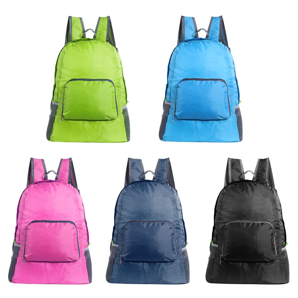 Buy Multifunction Foldable Women Backpack Preppy Style Solid School Travel Bags at affordable