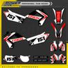 PowerZone Custom Team Graphics Backgrounds Decal Stickers Kits For GASGAS 2007 2008 2009 EC 200 250 300 350
