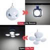 Solar Folding LED Soccer Light Rechargeable Outdoor Lamp Camping Night Market Stall Emergency Power Failure Lighting Torch