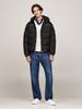 Winter Jacket Tommy Hilfiger Hooded Down Puffer Jacket (MW0MW36569) Black