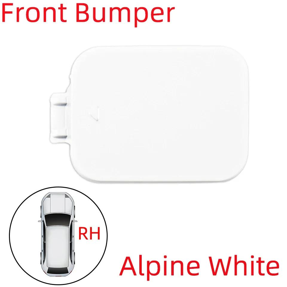 For BMW 5 E60 535i 550i 528i 2008 2009 2010 Front Bumper Tow Hook Eye Cover Towing Hauling Cap Lid Garnish 51117184708