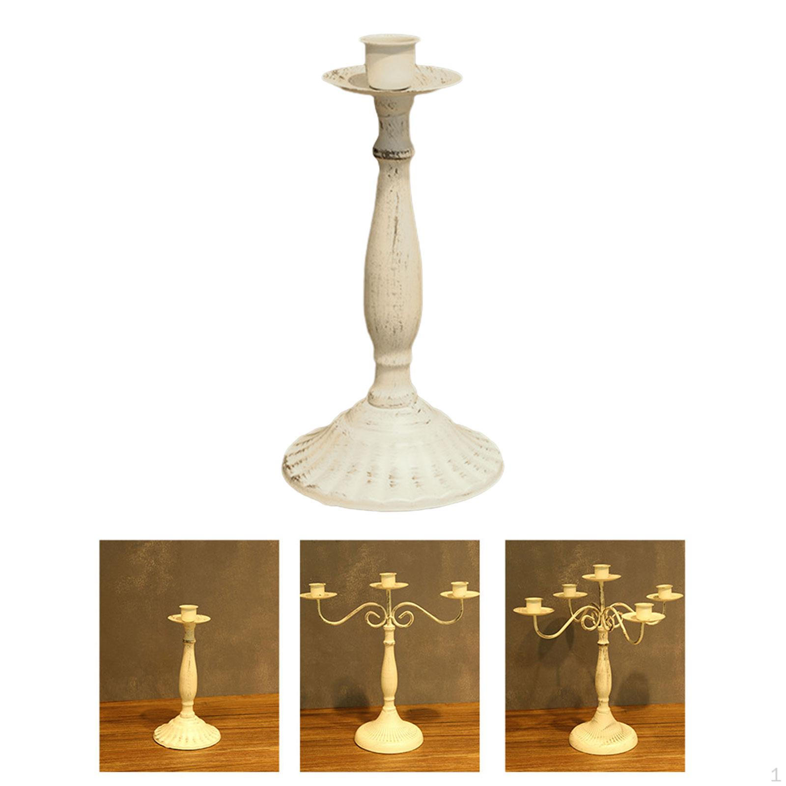 

Подсвечник, подставка, подсвечник, подарок, украшение для обеденного стола, центральный элемент белый