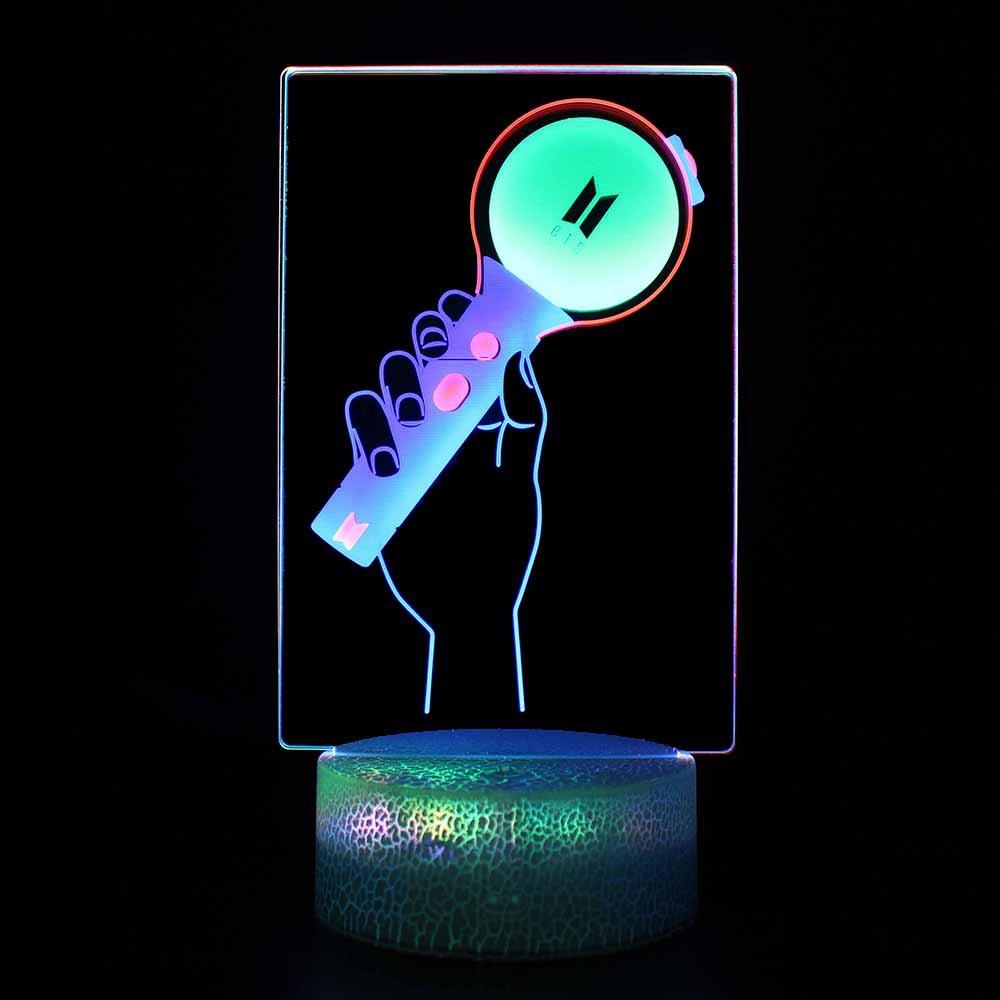 Music Taylor Guitar Music Note Earphones Series Ambient Light Usb Colorful Rgb Night Light Small Desk Lamp