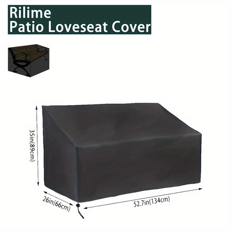 

Outdoor Chair Covers, Suitable for Outdoor Terraces and Beach Chairs. Durable Fabric, Easy To Use, Versatile Protection for All Four Seasons. 134x66x89cm чёрный