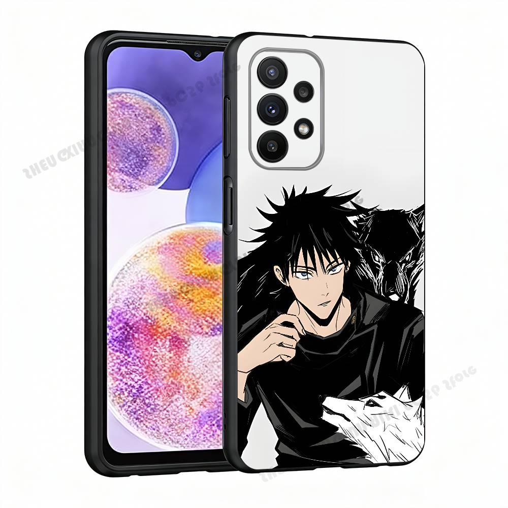 

Cool Anime Boy M-Megumi Fushiguro Silicone Protect Case For Samsung A21 31 51 53 20 22 30 32 42 50 70 Cover Samsung A22 4G
