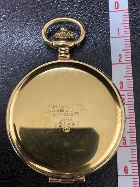 [USED] Product: SEIKO ALBA pocket watch (battery replaced)