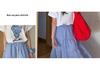 Maternity Summer 2026 Sweet Spicy Mom Cartoon T-shirt & Plaid Skirt Set