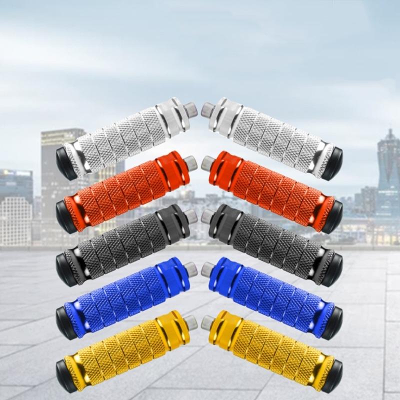 Motorcycle Foot Pegs Footpegs Footrests Foot Pedals Rests Aluminum Pedals Modification Rearset Footrests
