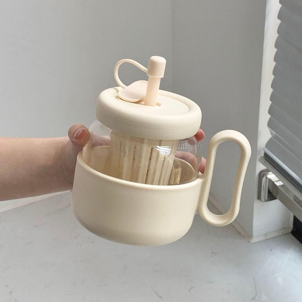 Kızlar için Yüksek Kapasiteli Çift Ağızlı Sevimli Pipetli Kettle