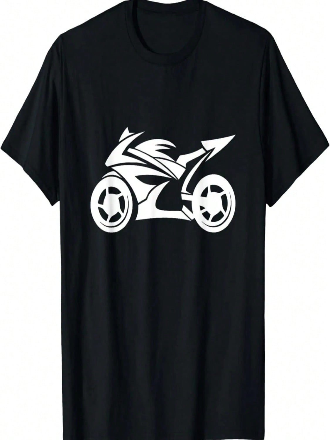 Motorcycle Silhouette Logo T-Shirt S разноцветный
