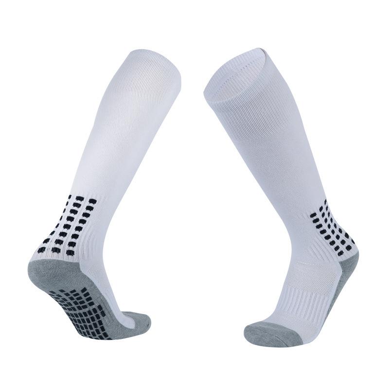 Unisex Professional Anti-Slip Soccer Socks - Thick, Over-the-Knee, Terry Style