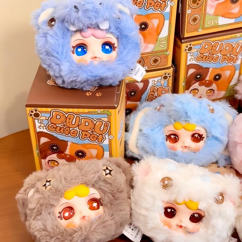 Neue Original Dudu Niedliche Haustier Serie Blind Box Trendige Spielzeuge Kawaii Vinyl Plüsch Anhänger Figuren Dekorative Taschen Geschenke Für Mädchen