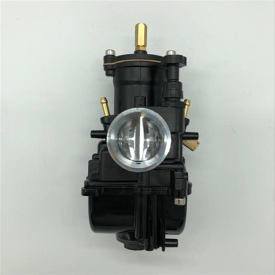 30mm Carburetor For Dirt Bike PWK Racing Flat Side Carb Scooter ATV Go Kart Pit