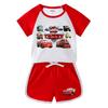 2025 Kids’ Summer Outfit: Unisex T-Shirt & Shorts Casual Two-Piece Set