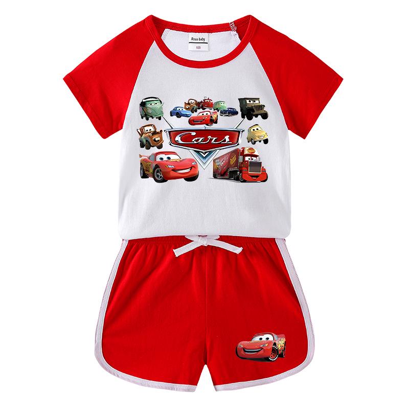 2025 Kids’ Summer Outfit: Unisex T-Shirt & Shorts Casual Two-Piece Set