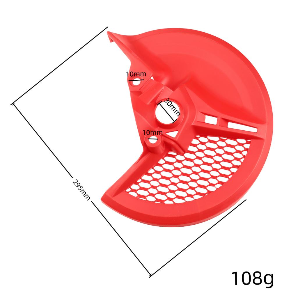 Motorcycle Front Brake Disc Guard Plastic Protector Calipers Cover For CRF250R CRF250RX CRF450RX KAYO K6-R Parts