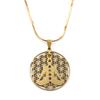 Buddhism Meditation Yoga Flower of Life 7 Chakras Pendant Necklace Stainless Steel Buddhist Sacred Geometry Reiki Chain Jewelry
