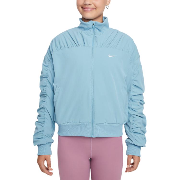 

Детская тренировочная куртка Nike Dri-Fit Куртки Джинсово-синий FZ5619-464 L