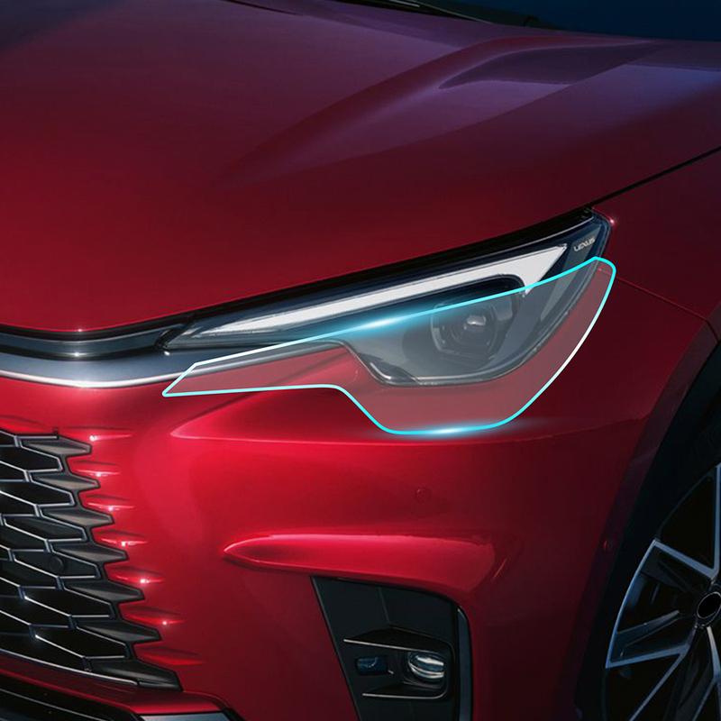 Pro Lexus LBX 2024 2025 Ochranná fólie na světlomety zpětná zrcátka sloupky B C Samolepka TPU PPF Předřezané doplňky Průhledné