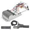48V 60V 500W Elektrikfahrrad Motor Bürstenlos Controller 3 Modi Sinuswellen Controller mit LCD Display Halbgas-Griff