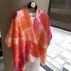 Spring, Autumn And Summer Neck Protection Scarf Cloak Silk Scarf Women'S Thin Long External Casual Decoration Scarf Shawl