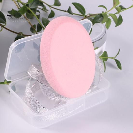 Oval Puff Makeup Egg High Elasticity Sponge Absorbent Easy to Clean Professional Makeup Sponge Beauty Egg