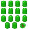 Air Valve Caps 15 Pack Tire Valve Caps with O Rubber Rings for Car